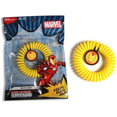 Náramok na odpudzovanie komárov Marvel - Iron Man